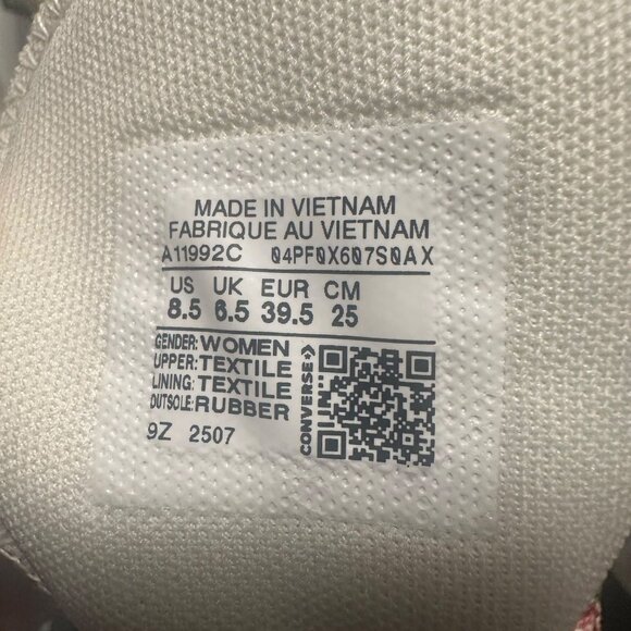 ✨Converse Chuck Taylor Lift Platform 8.5 Womens Sneakers Floral Tapestry A11992C - Picture 8 of 10